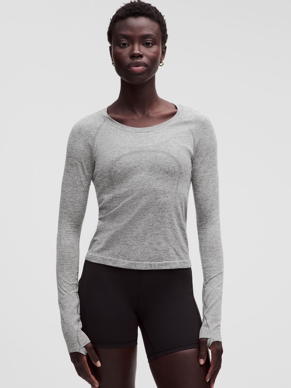 Lululemon Gray Swiftly Tech Long Sleeve 2.0
